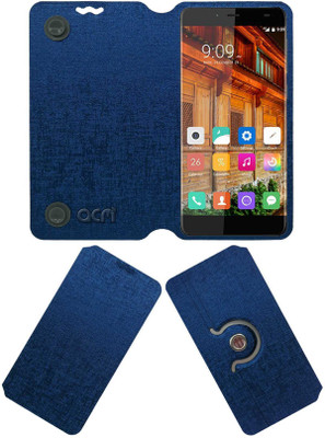 ACM Flip Cover for Elephone S3(Blue, Cases with Holder, Pack of: 1)