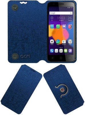 ACM Flip Cover for Alcatel Pixi 3 (5)(Blue, Cases with Holder, Pack of: 1)