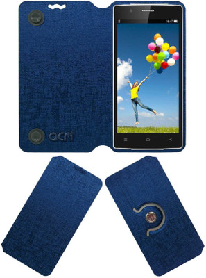 ACM Flip Cover for Earth Sky(Blue, Cases with Holder, Pack of: 1)