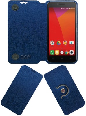 ACM Flip Cover for Lenovo A6600(Blue, Cases with Holder, Pack of: 1)