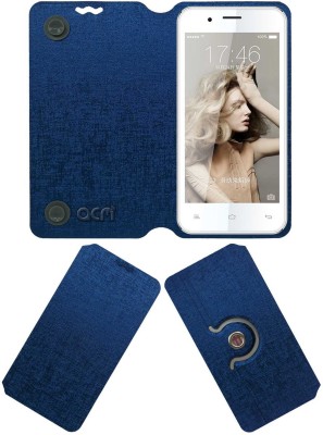 ACM Flip Cover for Celkon Diamond Q4g(Blue, Cases with Holder, Pack of: 1)