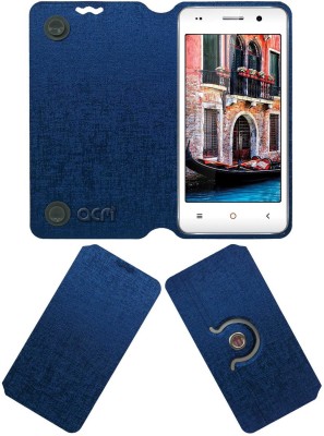 ACM Flip Cover for iBall Andi 4.5C Magnifico(Blue, Cases with Holder, Pack of: 1)