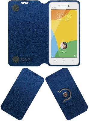 ACM Flip Cover for VIVO Y31L(Blue, Cases with Holder, Pack of: 1)
