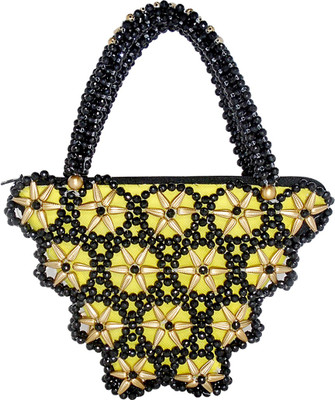 

Rainbow Casual Black, Yellow Clutch