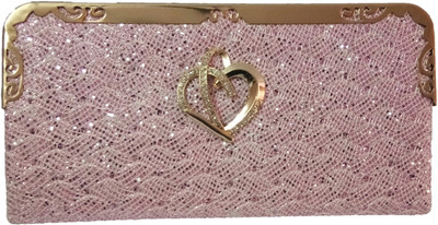 

Divu Collections Party Pink Clutch
