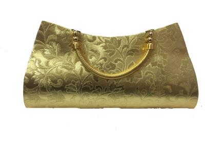 

K. K. GIFTS Casual Gold Clutch