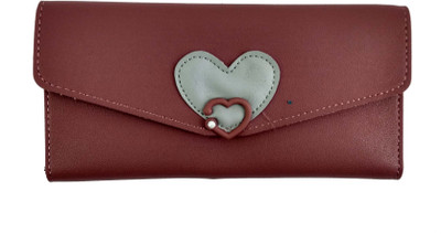 ALIVE Casual Maroon Clutch
