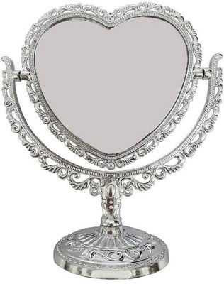 

INAAYA Heart Shaped Double-Sided Lighted Makeup Mirror (MIR-16)