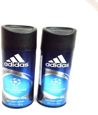 

ADIDAS CHAMPIONS LEAGUE Deodorant Spray - For Men(300 ml, Pack of 2)