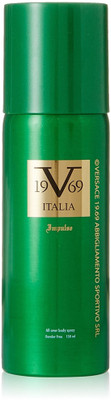 Italia Vesrace V 19.69 Impulse 1 Deodorant Spray - For Men & Women(150 ml)