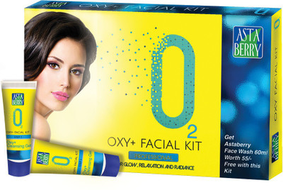 

Astaberry Oxy + Kit Mini Kit +Free get skin face wash worth Rs 55/- 55 g