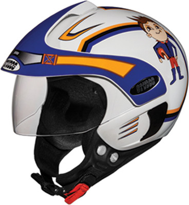 STUDDS MARSHALKIDD1(WHITEN1BOYS) Motorbike Helmet(Multicolor)