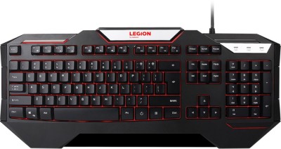 Lenovo Legion K200 Wired USB Gaming Keyboard(Black)