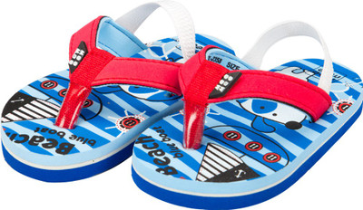 

MeeMee Boys & Girls Slip On Slipper Flip Flop(Red