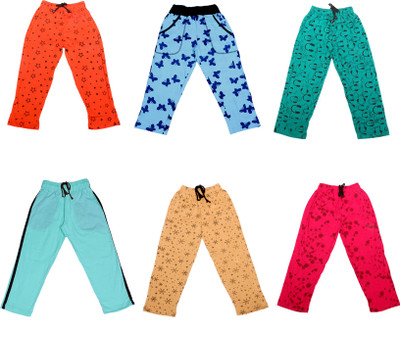 Indistar Track Pant For Girls(Multicolor, Pack of 5)