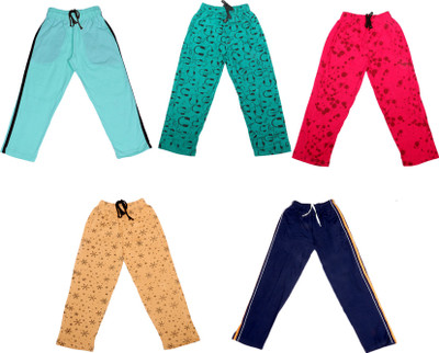 Indistar Track Pant For Boys(Multicolor, Pack of 5)