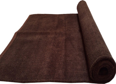 

G S COLLECTIONS Cotton Yoga and Exercise Mat(Brown Coffee