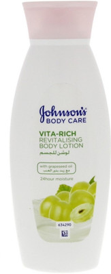

Johnson's Vita-Rich Revitalising Grapeseed (Imported) - Body Lotion(250 ml)