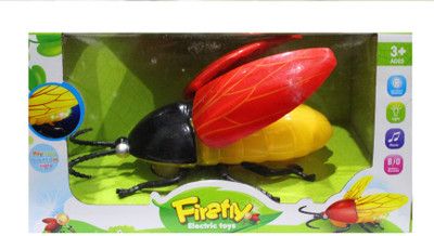 

Toyswala Firefly Electric Toy with Music & Light(Red)