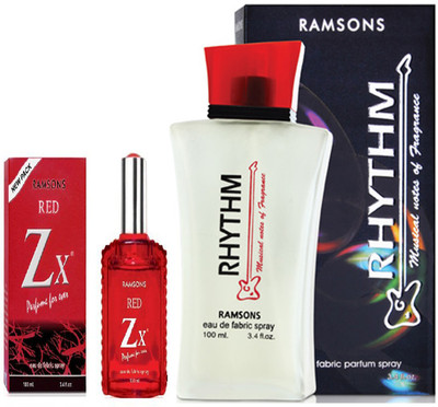

RAMSONS RHYTHM PERFUME 100 ML.+ RED ZX PERFUME 30 ML Eau de Parfum - 30 ml(For Men & Women)