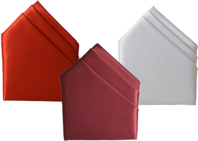 LOOPA Solid Polycotton Pocket Square