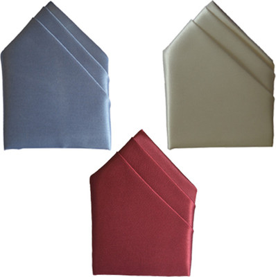 LOOPA Solid Polycotton Pocket Square