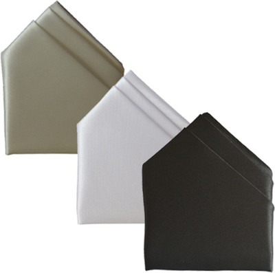 LOOPA Solid Polycotton Pocket Square