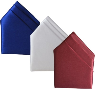 LOOPA Solid Polycotton Pocket Square