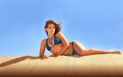 

Emily Didonato Models Sunny Bikini Gorgeous HD Wall Poster Paper Print(12 inch X 18 inch, Rolled)