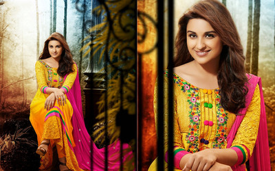 

Celebrity Parineeti Chopra Actresses India Brunette Woman Actress Indian Bollywood HD Wall Poster Fine Art Print(12 inch X 18 inch, Rolled)
