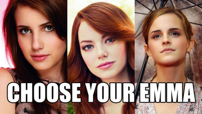

Celebrity Actor Actress Emma Watson Emma Stone Emma Roberts HD Wall Poster Fine Art Print(12 inch X 18 inch, Rolled)