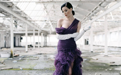 

Celebrity Dita Von Teese Actresses United States HD Wall Poster Fine Art Print(12 inch X 18 inch, Rolled)