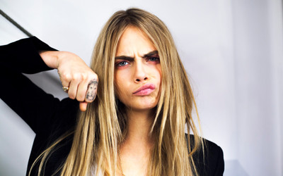 

Celebrity Cara Delevingne Models United Kingdom Model English HD Wall Poster Fine Art Print(12 inch X 18 inch, Rolled)