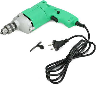 Buildskill Professional Powerful Heavy Duty Electric BED1100_Green Pistol Grip Drill(10 mm Chuck Size)