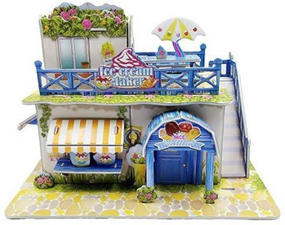 

Balaji 3D Puzzle House (Ice Cream Shop)(73 Pieces)