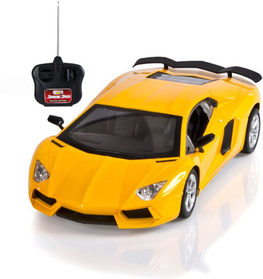 

Kiditos Radio Control 1:12 Scale Full Function Rechargeable Car(Yellow)