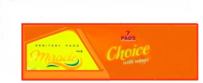 

MIRACLE SANITARY NAPKINS Sanitary Pad(Pack of 5)