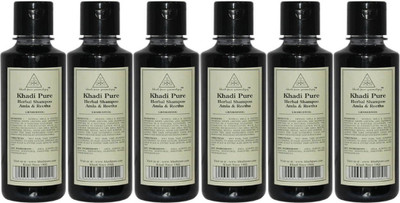 

KHADI PURE GRAMODYOG HERBAL AMLA & REETHA SHAMPOO(1260 ml)