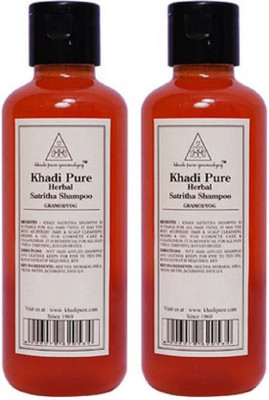 

KHADI PURE GRAMODYOG HERBAL SATRITHA SHAMPOO(420 ml)