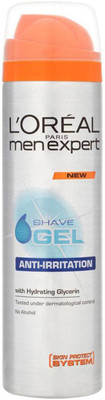 

L'Oreal Paris Men Expert Shave Gel, Anti Irritation Daily Protection - 200ml(200 ml)