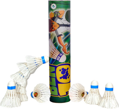 

STC Ben10 White Fast Feather Shuttle - White(Fast, 79, Pack of 10)
