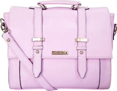 

Toteteca Bag Works Women Casual Purple PU Sling Bag