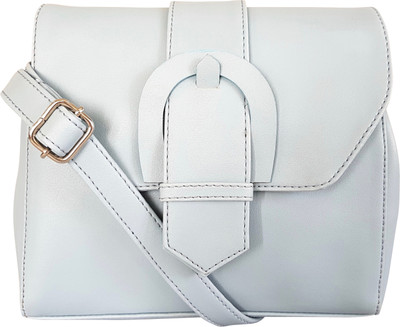 

Toteteca Bag Works Women Formal Blue PU Sling Bag