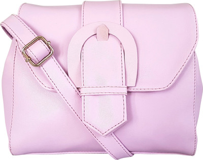 

Toteteca Bag Works Women Formal Purple PU Sling Bag