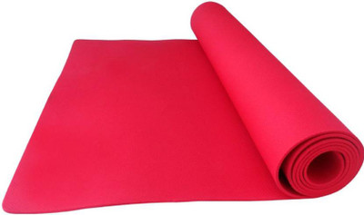 

Komfey Super Fit Yoga Multicolor 4 mm Yoga Mat, Red