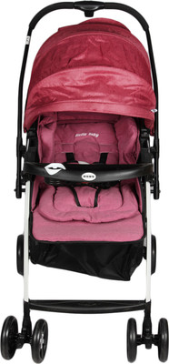 

RIMJHIM TOYS Baby Stroller With Sports Convertible Baby Car Seat Stroller(Multi, Red)