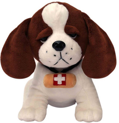 

My New Born "My NewBorn" Original, Premium Quality, Non-Toxic Super Soft Plush Stuff Toys (For All Age Groups)-30 cm - 30 cm(White, Brown), Brown;white