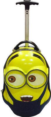 

PRINCE TOYS CUTE CARTOON MINIONS KIDS TRAVEL TROLLEY BAG ( custome labeled thickening carton) Expandable Cabin Luggage -  inch(Multicolor