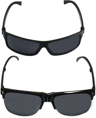 EDIFIER Wayfarer Sunglasses(For Men & Women, Black)