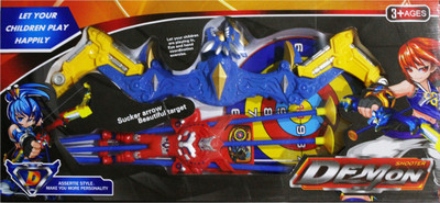 

Toyswala Demon Shooter Crossbow Set(Multicolor)